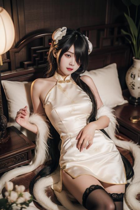 时崎狂三 旗袍 tokisaki kurumi chinese clothes
