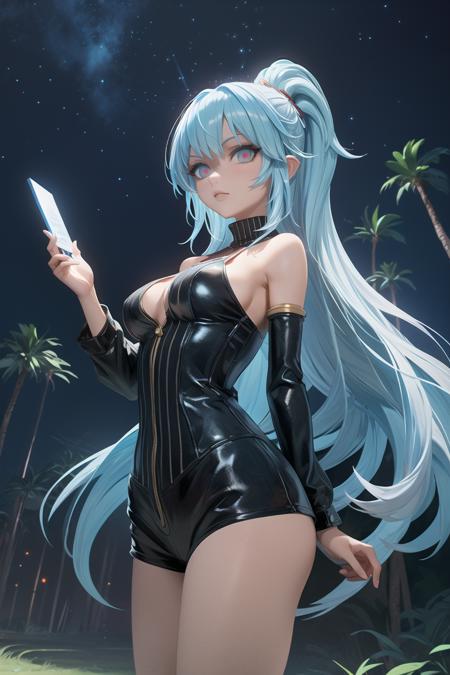 Anime Illust Diffusion Model style extraction test.