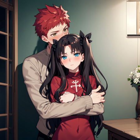 Rin tohsaka  LORA and(Pony)  from fate stay night visual novel