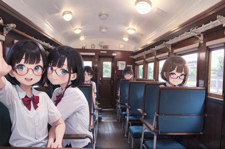 オハ35 / JNR oha35 train interior SD15
