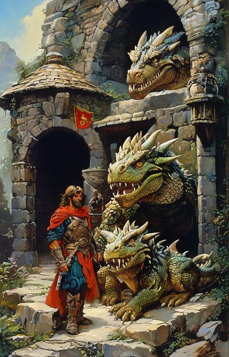style of Clyde Caldwell [SDXL] 182