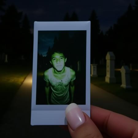 Polaroid photo - Flux 1D