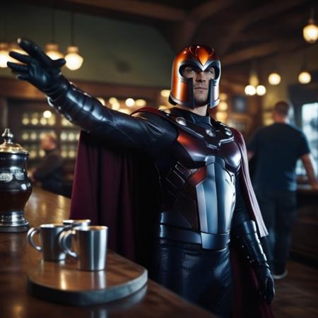 Magneto - Marvel - Flux1.D & SDXL style