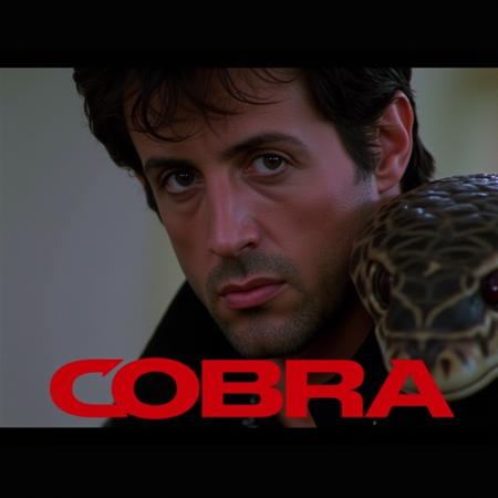 Cobra (1986) action movie style XL + F1D