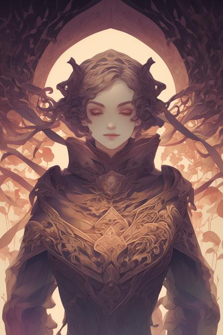 Anime Tarot effect of a complex armor - tangbohu 33