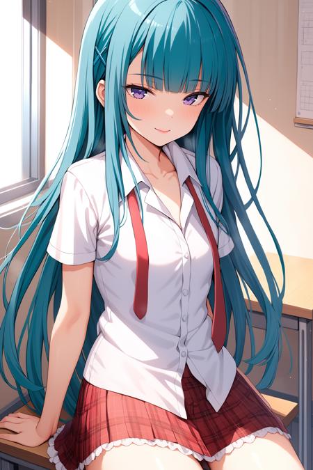 Chiyoura Ayame (Girl Friend BETA) | 千代浦あやめ (ガールフレンド（仮）) [SD 1.5 & Animagine XL]