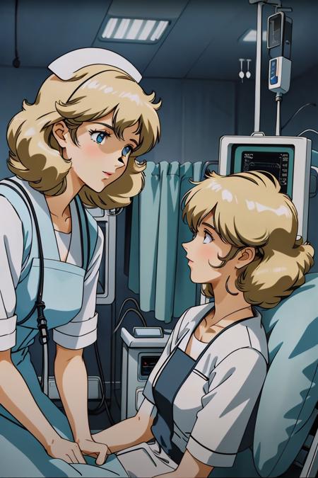 Nurse examines Patent/Nurse