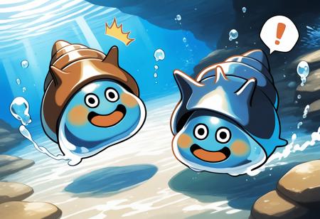 Shell slime / スライムつむり (Dragon quest) IL/Pony
