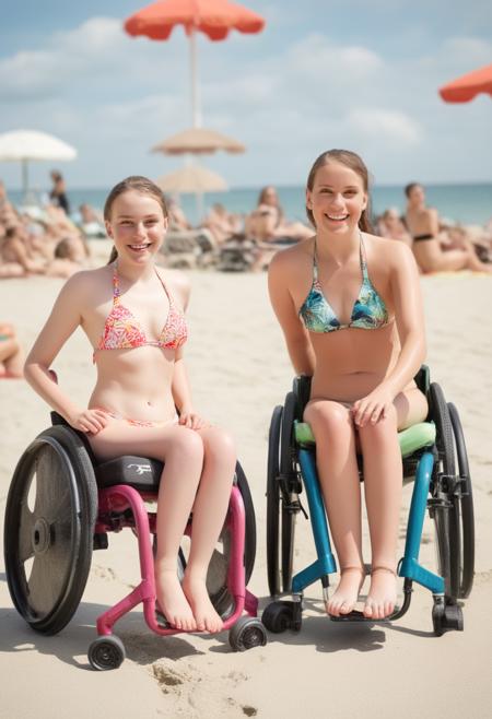 Wheelchair Users for SDXL