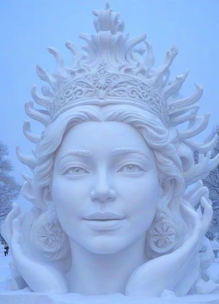 PE Snow Sculpture [Style]