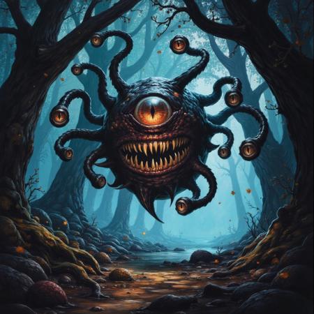 Magic creatures: Beholders! Flux & SDXL 1.0