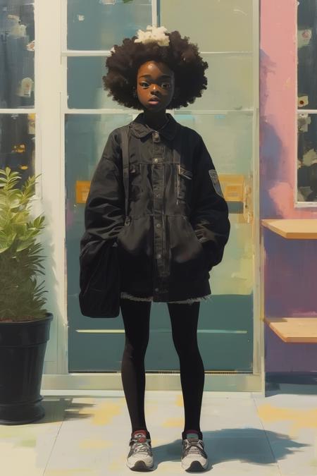 style of Kerry James Marshall 268
