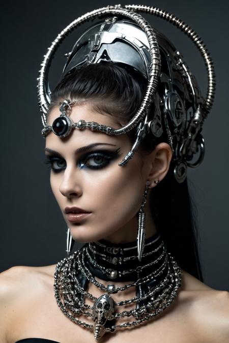 Cyberpunk Giger style