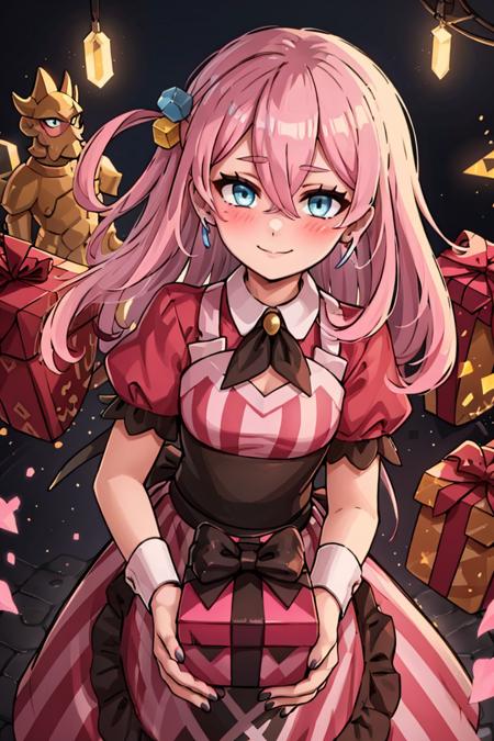 Palentines Concept/Outfit/Marnie/Bea (Pokemon Masters EX)