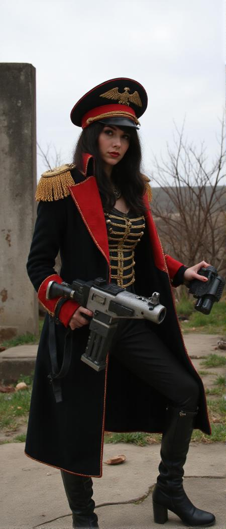 Warhammer 40K Commissar style - Flux1.D