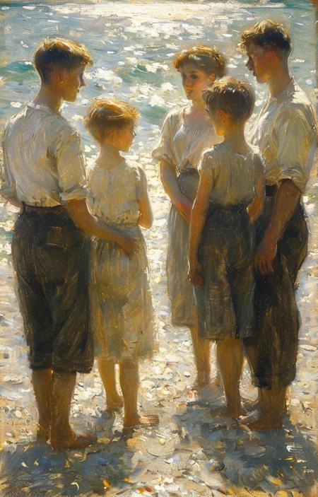 style of Henry Scott Tuke [SDXL] 239