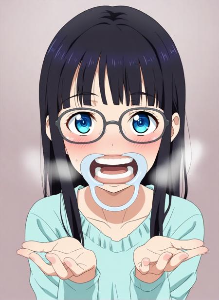 Illustrious-XL Mouth wider Anime style