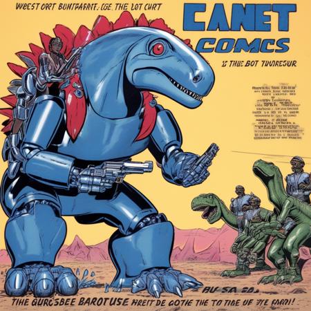 Vintage Sci-fi comic cover版本V1 (ID: 953398)