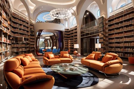 XSArchi_125图书馆+书房（家装）Library + Study (Home decoration)