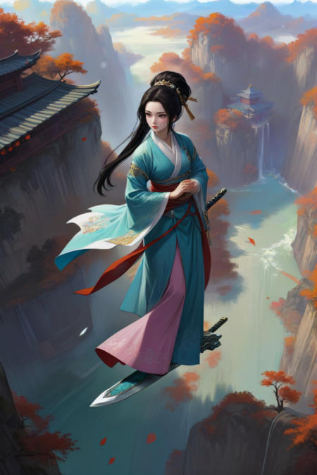 PAseer-SDXL-御剑FlyOnSword版本v1.0 (ID: 276065)