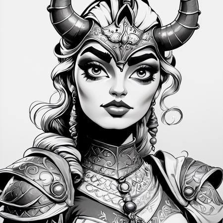 DnD vector illustration (SDXL, Pony, Flux)