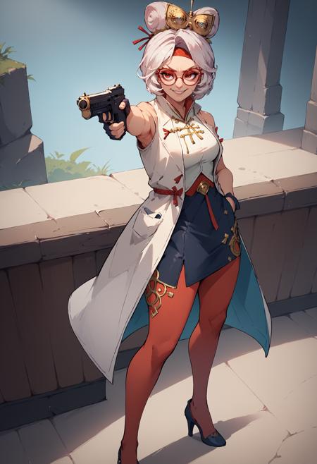 Yusuf Dikec's Gun Pose | 2024 Summer Olympics | Concept / Pose LoRA XL版本v1.0 (ID: 691649)