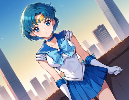 Ami Mizuno (水野 亜美) / Sailor Mercury (セーラーマーキュリー) - Sailor Moon (美少女戦士セーラームーン) - COMMISSION W/ DATASET