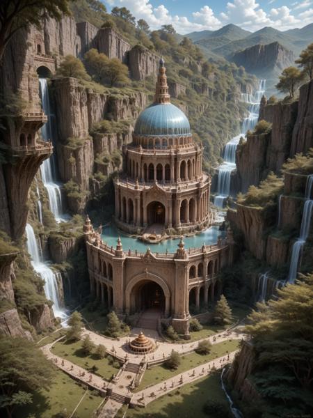 Majestic Fantasy Architectures by LOREVER