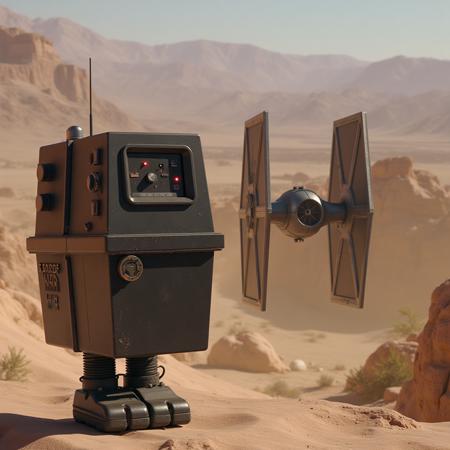 GNK (GONK) Droid - Star Wars (FLUX1.D)