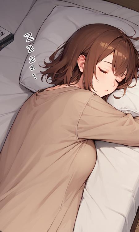[Pony XL] Zzz Sleeping Text