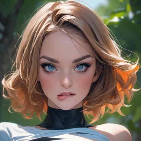 {DD} Biting lips SFW semirealistic/realistic version
