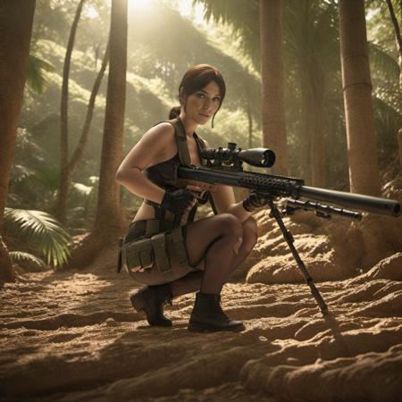 Quiet - Metal Gear series - Realistic SDXL