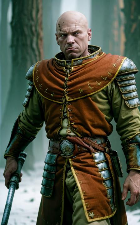 Warrior Priest of Sigmar ( Mark of Chaos Version）