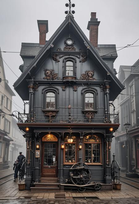 Dynamic Wildcard - steampunk house unleashed