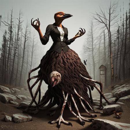 Eldritch Beast [SDXL, Pony]版本SDXL (ID: 665379)