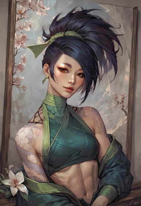 Akali - League of Legends - Pony diffusion