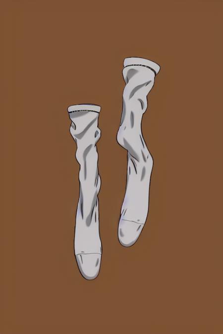 socks removed - white | simple painting layer