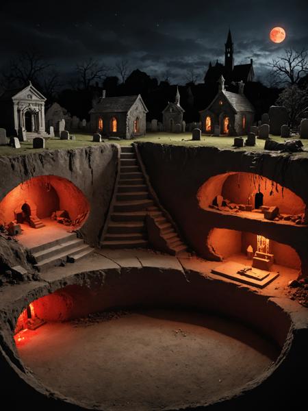 Cross-section Underground | Experimental