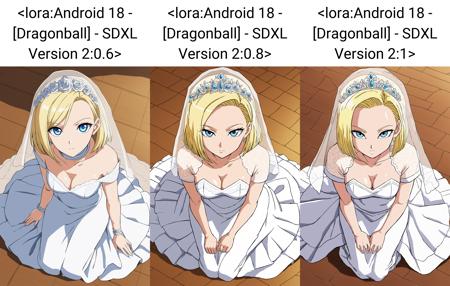 Android 18 - Dragon Ball Z / Super - SDXL / PONY / SD15 - UPDATE