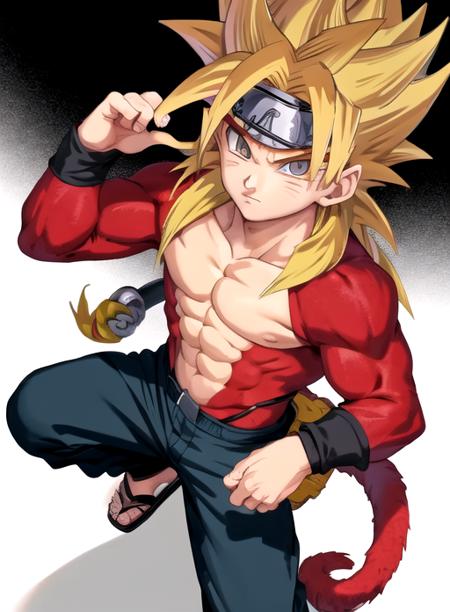 Super saiyan 4 (dragon Ball) Concept -Commision (PonyXL/SD 1.5)