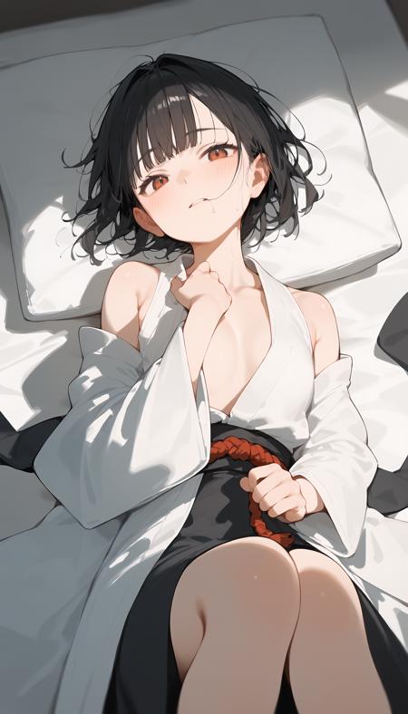 [Pony & XL]嘴含头发(hair in mouth)版本Pony_v1.05 (ID: 587661)