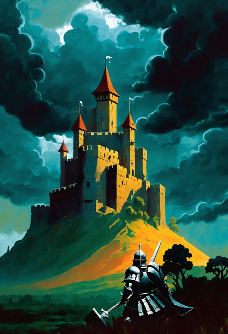 Pulp fantasy visual element wildcards