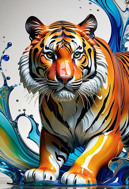 Colorful Murano Art Glass style - SDXL