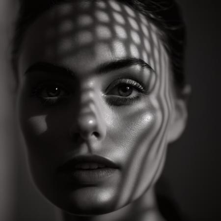 Cucoloris casting shadow (lighting modifiers) style XL + SD1.5 + F1D