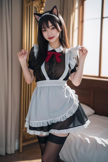 一件简单的半透女仆装 A simple translucent maid dress版本v1.0 (ID: 239292)