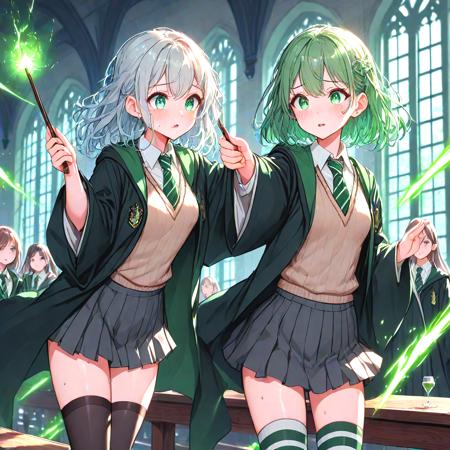 girl like slytherin