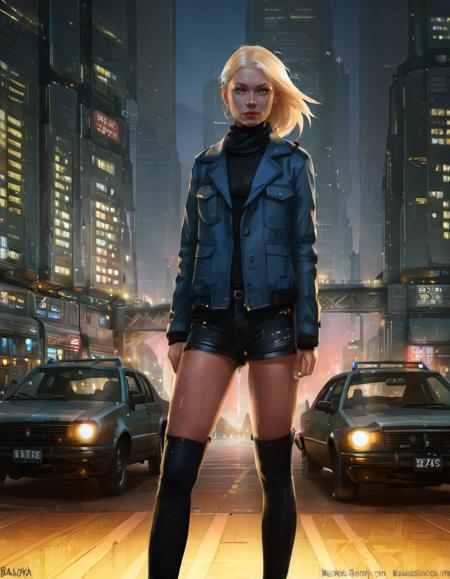 Science Fiction Digital Art - SDXL 1.0