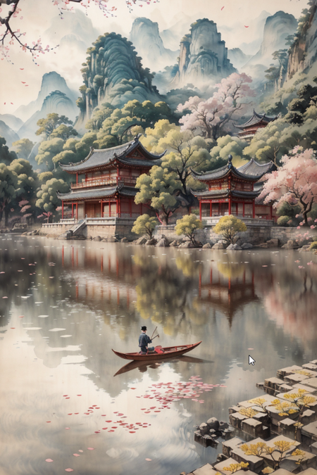 PAseer的油彩和水墨/PAseer's Oil and Ink Painting