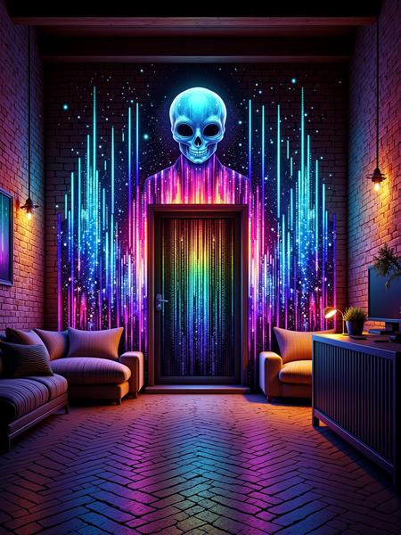 Glowing Glitch FLUX &SDXL