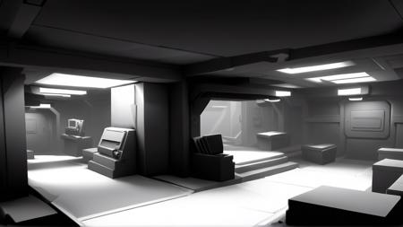 Whitebox Style SDXL - Environment & Level Design Concept Art Game Dev Tool